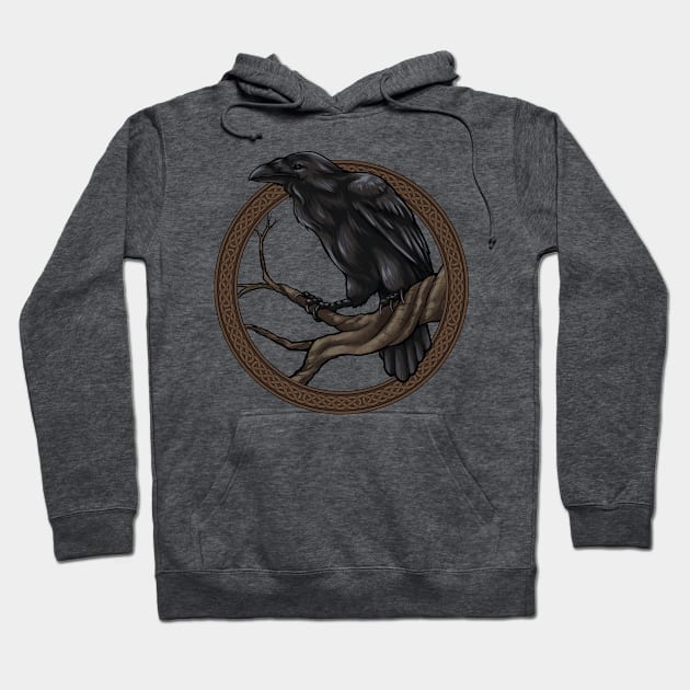 Munin Hoodie by AniaArtNL